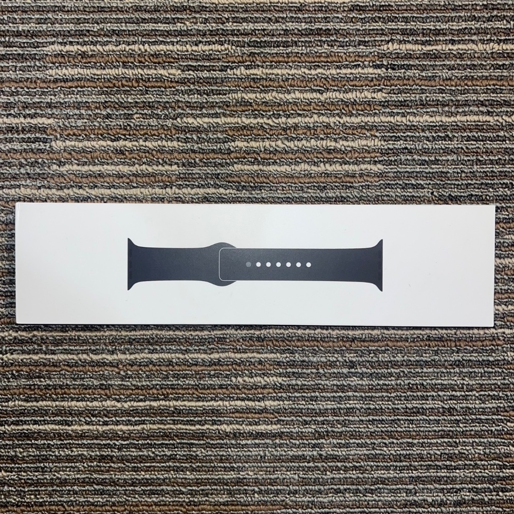 Apple Watch Sports Band - Black - 40mm - NEW